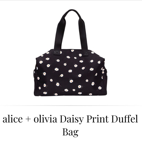 Alice + Olivia Bags Alice Olivia Daisy Duffel Bag Poshmark